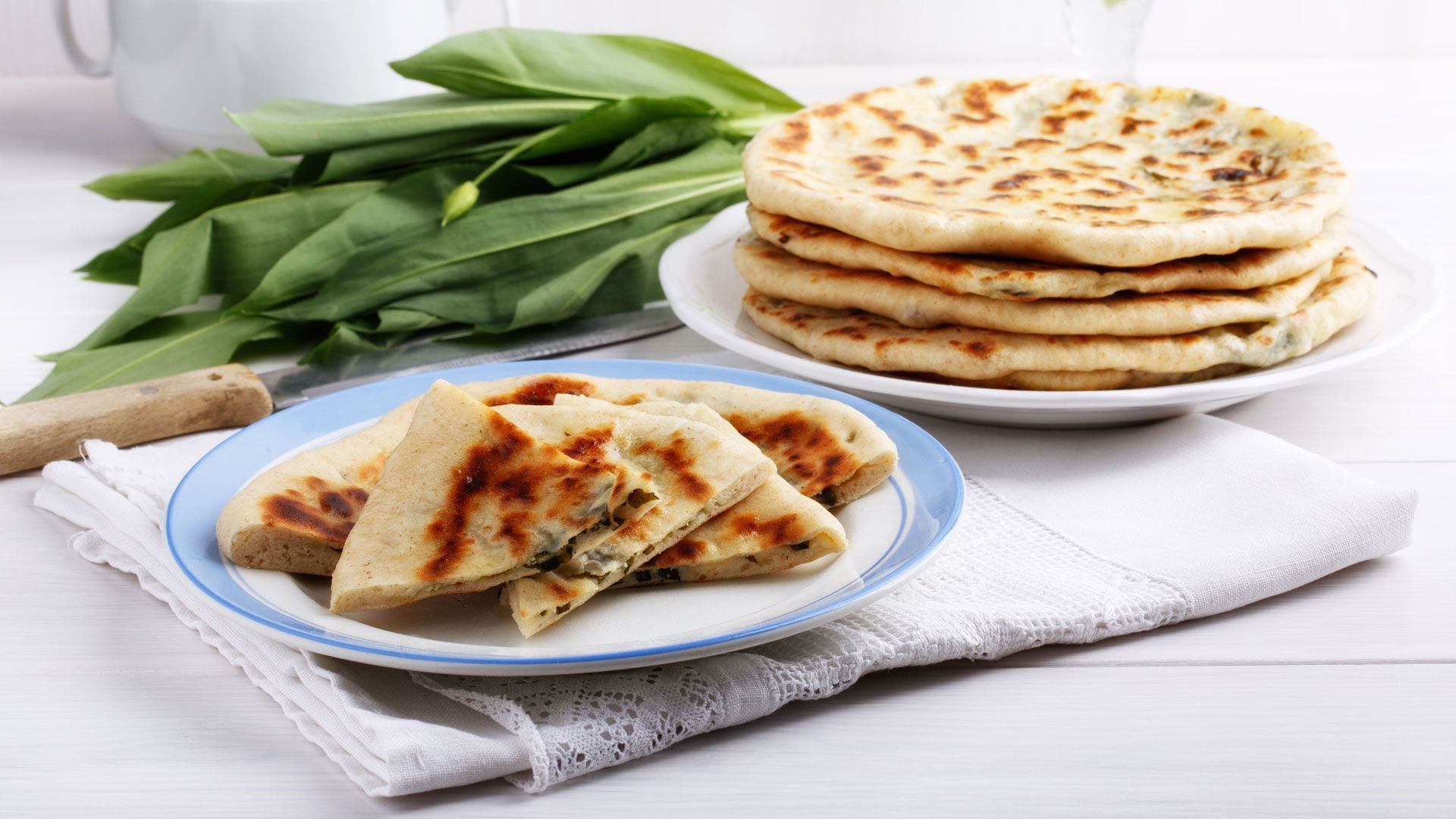 Хычины с картофелем и сыром