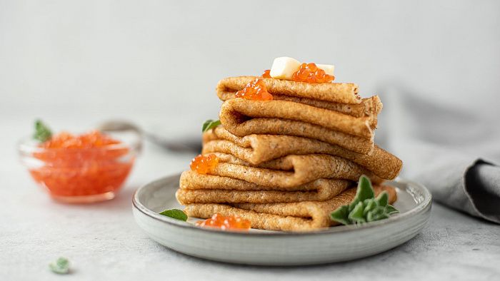 Цельнозерновые блины