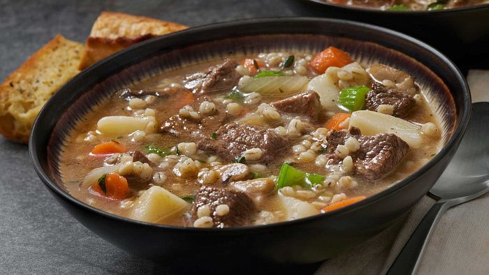 Шотландский суп с перловкой