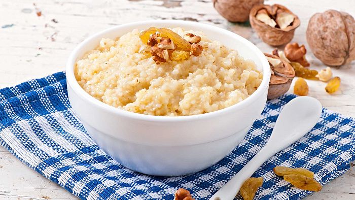 Полтавская каша со сливками