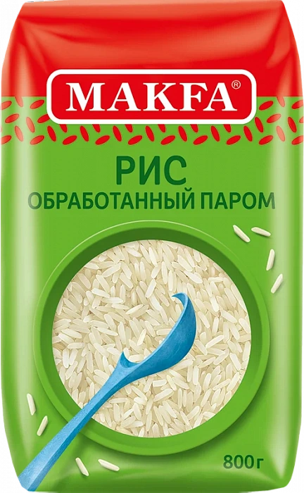 Рис обработанный паром