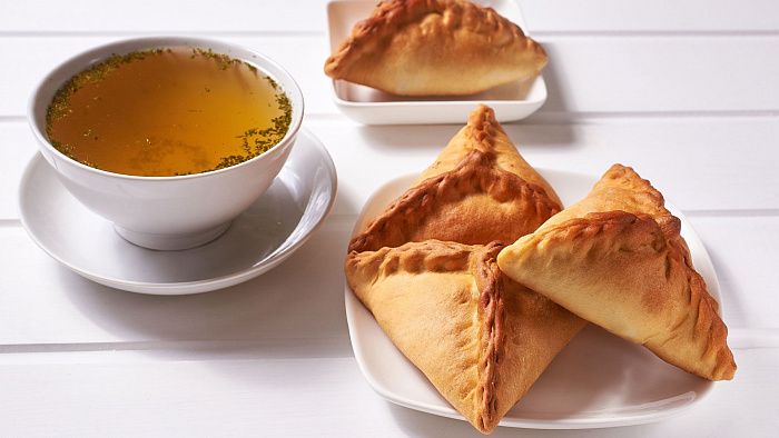 Эчпочмак с мясом и картошкой