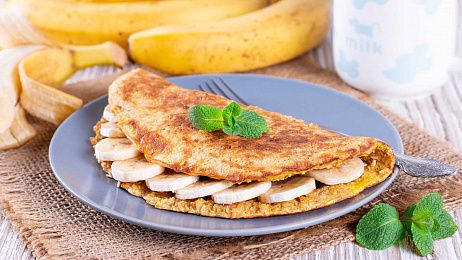 Овсяноблин с бананом 