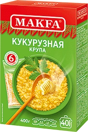 Кукурузная крупа в пакетиках